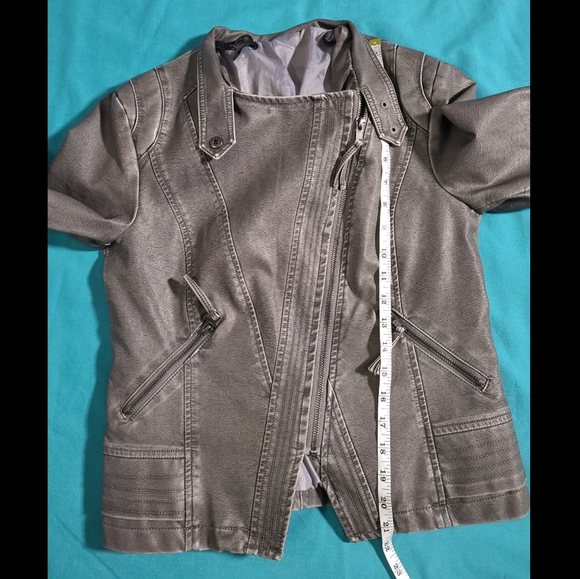 Maude Vegan Leather Moto Jacket - Picture 8 of 10